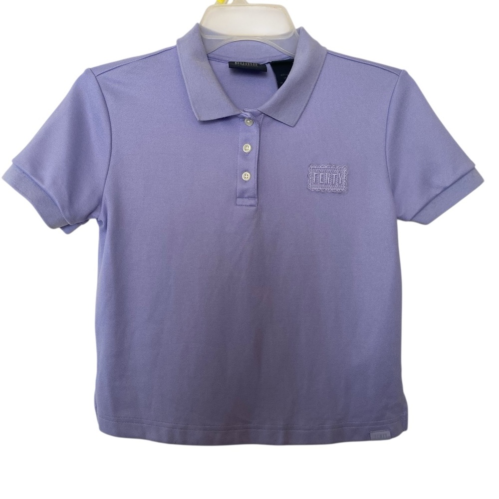 Puma x Rihanna Fenty Womens
Lavender Baby Polo Shirt Lavender Size Small